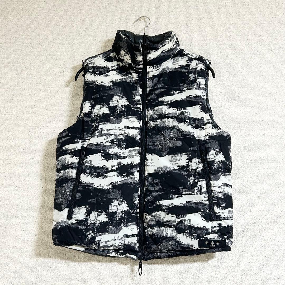 最終価格✨TATRAS タトラス　メンズ　ダウンベスト リバーシブル　01(Ｓ)