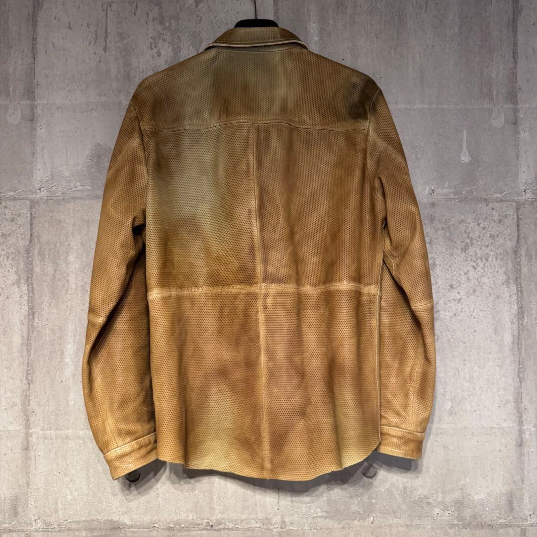 定価14万 DIESEL レザー ラムレザー ジャケット