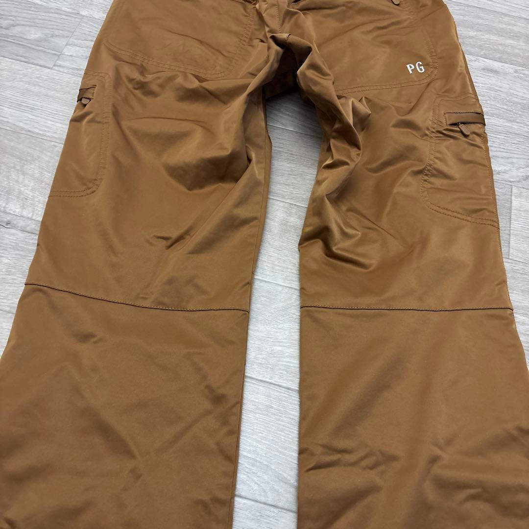 【極美品】パーリーゲイツ 防風 カーゴパンツ サイズ5 ブラウン L相当