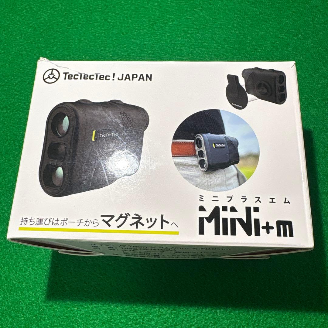 タイムセール❗️TEC TEC TEC★MINI＋m★ゴルフレザー距離計★