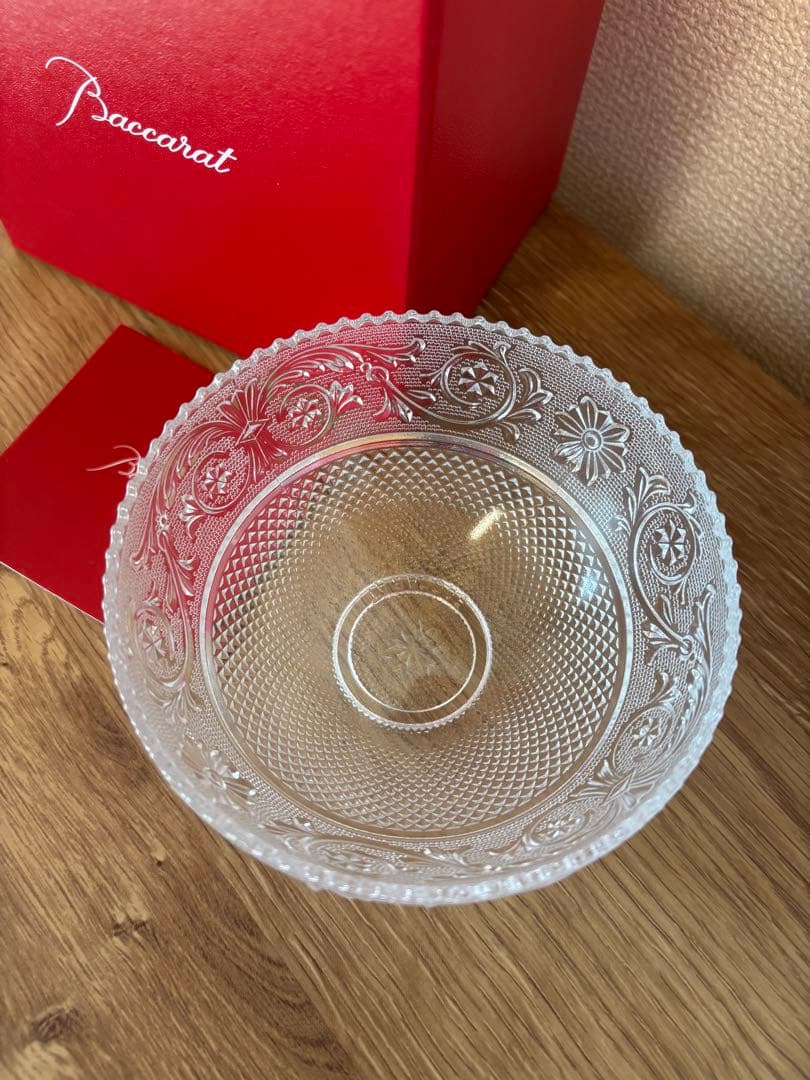 Baccarat アラベスク　クリスタルボウル