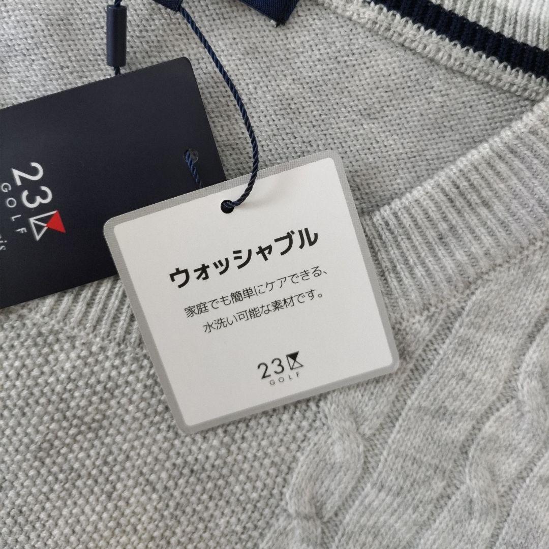 タグ付き✨23区GOLF★メンズウェア★長袖ニット★大きい【5L】