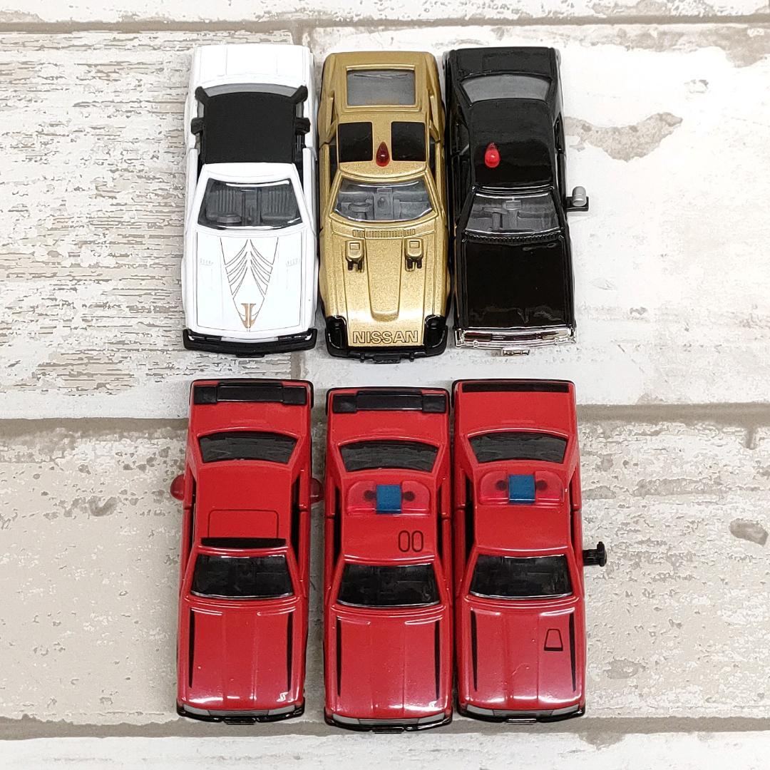 希少 西部警察 スーパーマシンスペシャル ミニカー 6台セット トミカ