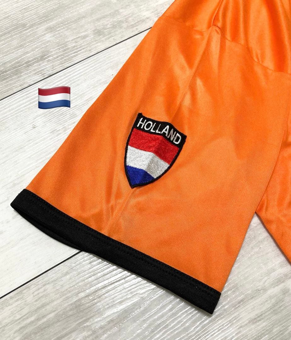 希少品！サッカー オランダ代表 エムブレム× viking メンズ 半袖Ｔシャツ