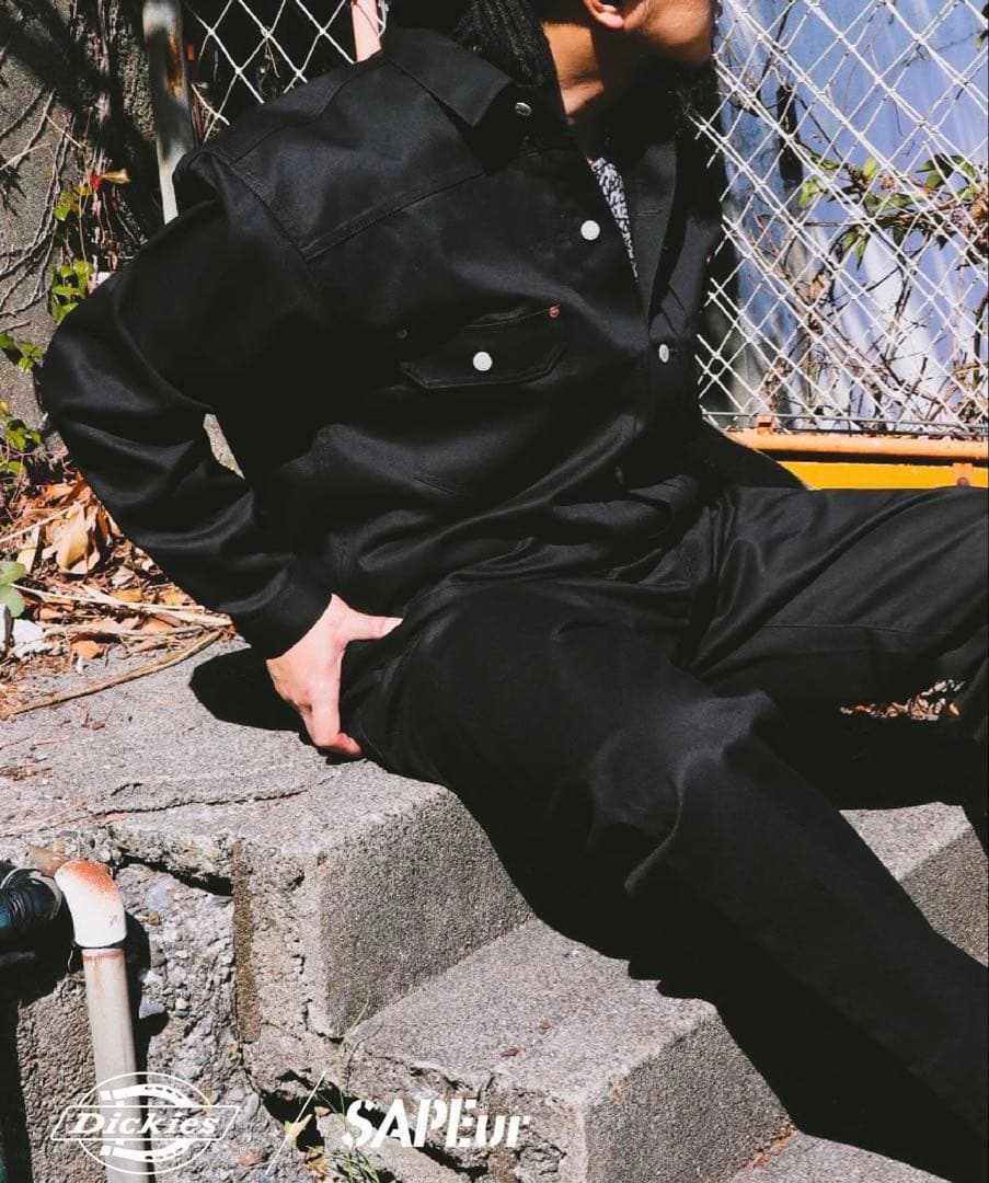 SAPEur サプール Dickies ディッキーズ コラボジャケット 黒L新品