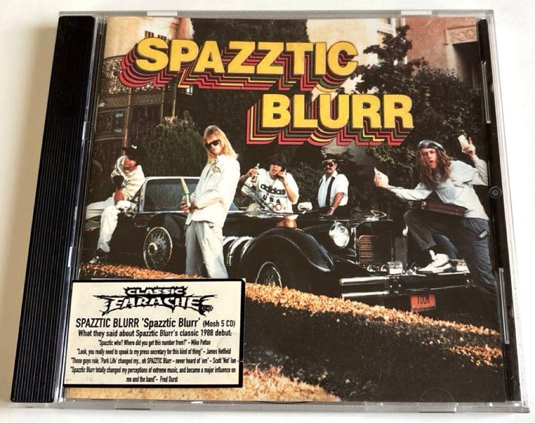 Spazztic Blurr/MOSH5/名盤Crossover Thrash