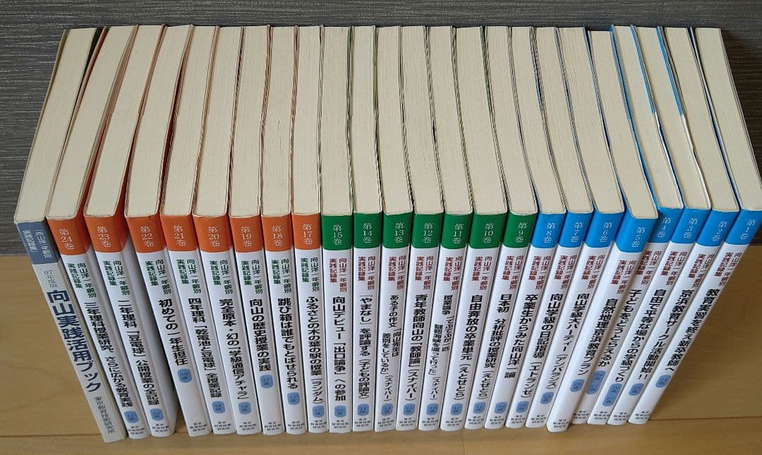 向山洋一年齢別実践記録集　1〜24巻（欠16巻）
