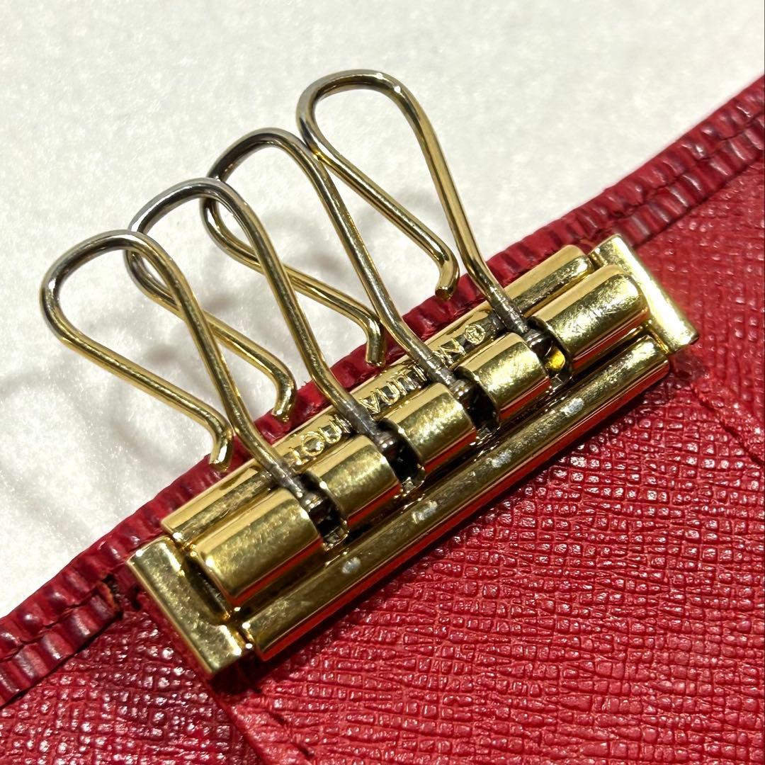 LOUIS VUITTON キーケース　ミュルティクレ4 エピレザー