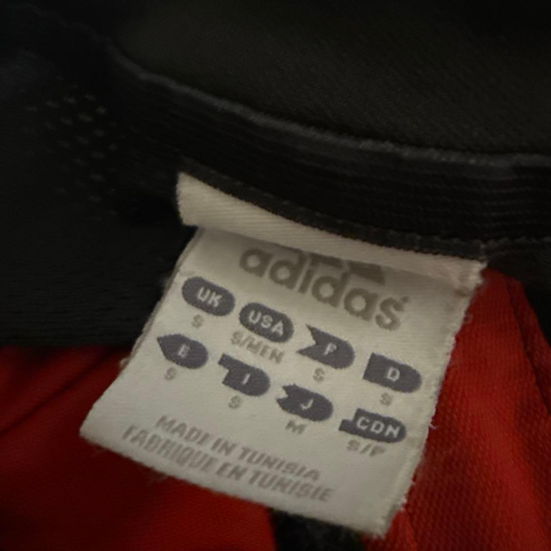 ACミラン adidas 長袖ジャージ 赤黒 値引きok