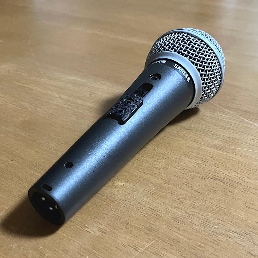 【送料無料／最終価格】SHURE SM48S & カナレマイクケーブル　セット