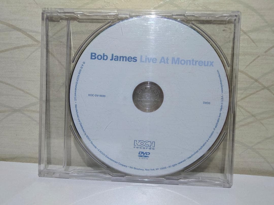 ボブ・ジェームス　ライヴ・アット・モントルー DVDのみ