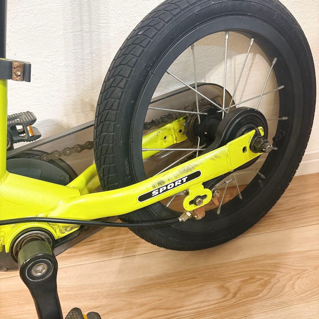 ✨廃盤色✨ STRIDER ストライダー 14x ライムイエロー 自転車 子供用