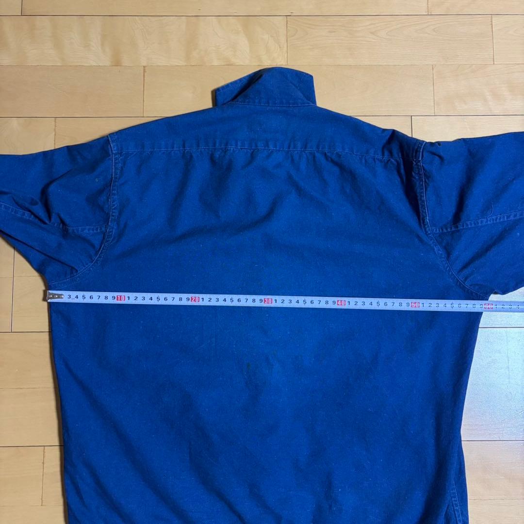 french vintage china jacket インディゴブルー XL