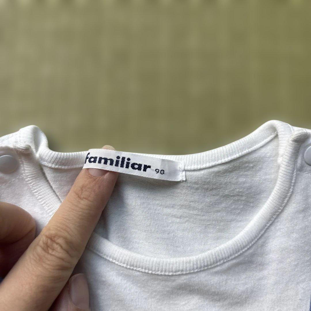 ファミリア　Tシャツ　レギンス　セット　90
