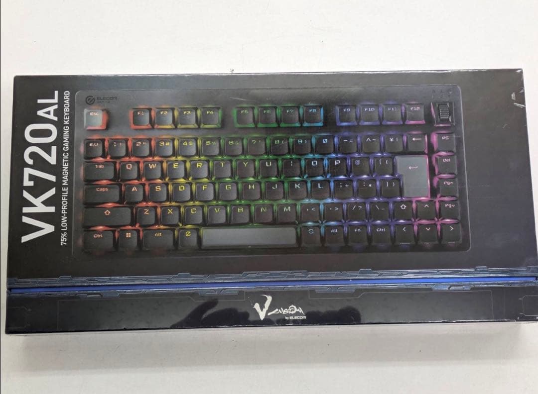 【新品】エレコム　VK720AL ゲーミングキーボード