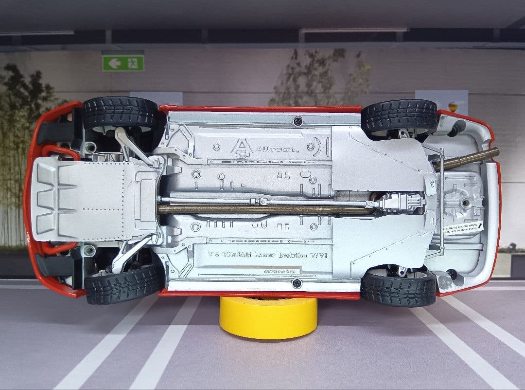 AUTOart 1/18 三菱 ランサーエボ Ⅵ WRC 訳あり