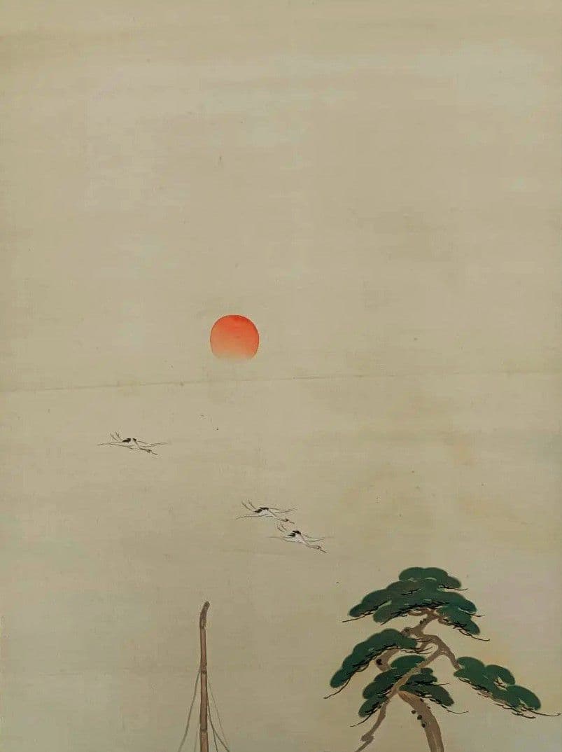 掛軸 開運 繁盛 金 縁起 おもてなし 絵 七福神 美術