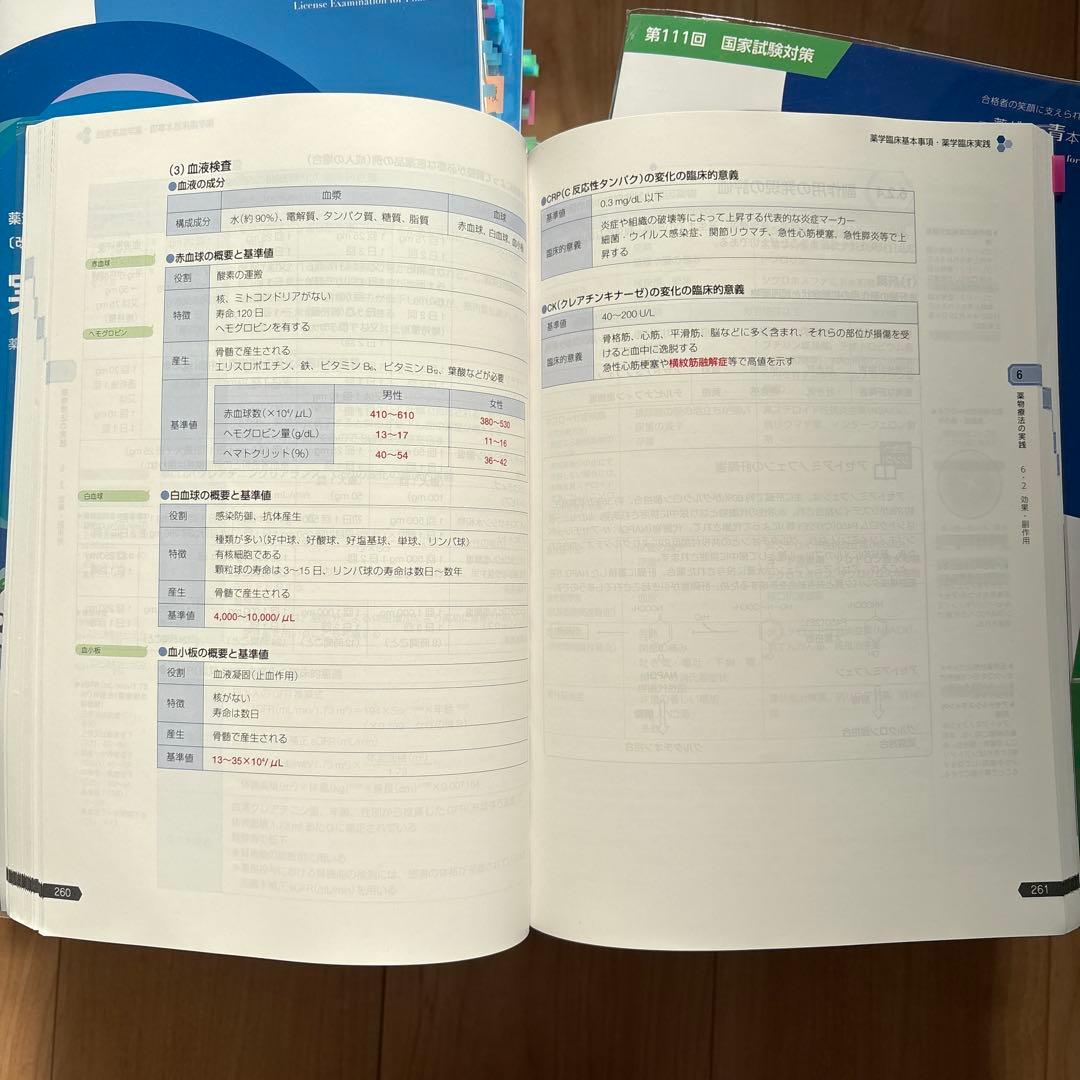 書き込みなし　第111回　薬剤師国家試験　青本　薬ゼミ