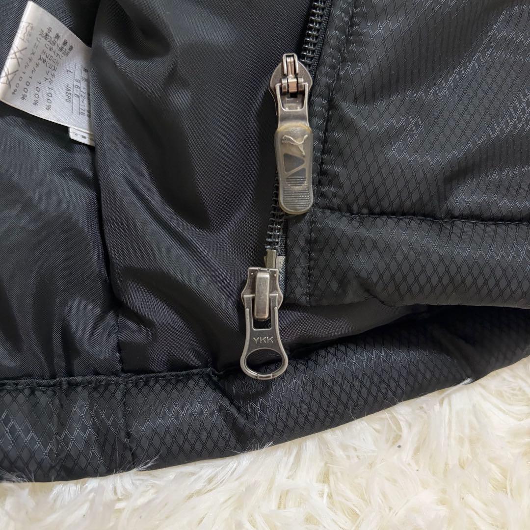 極美品 PUMA キングカズコレクション 2way 撥水 ベンチコート ブラック