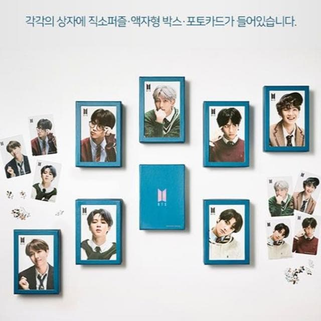 BTS公式パズル　全メンバー7個セット MAP OF THE SOUL：7 新品