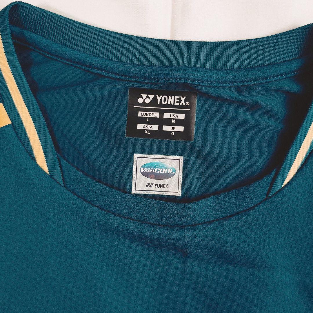 YONEX　ヨネックス　ゲームシャツ　テニス　バドミントン　ブルーグリーン　O