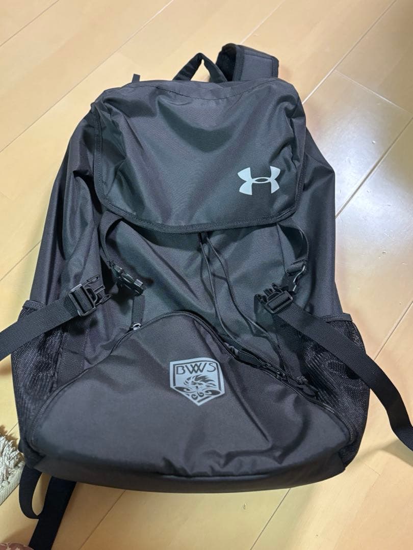 福井ブローウィンズ　UNDER ARMOUR リュック　美品