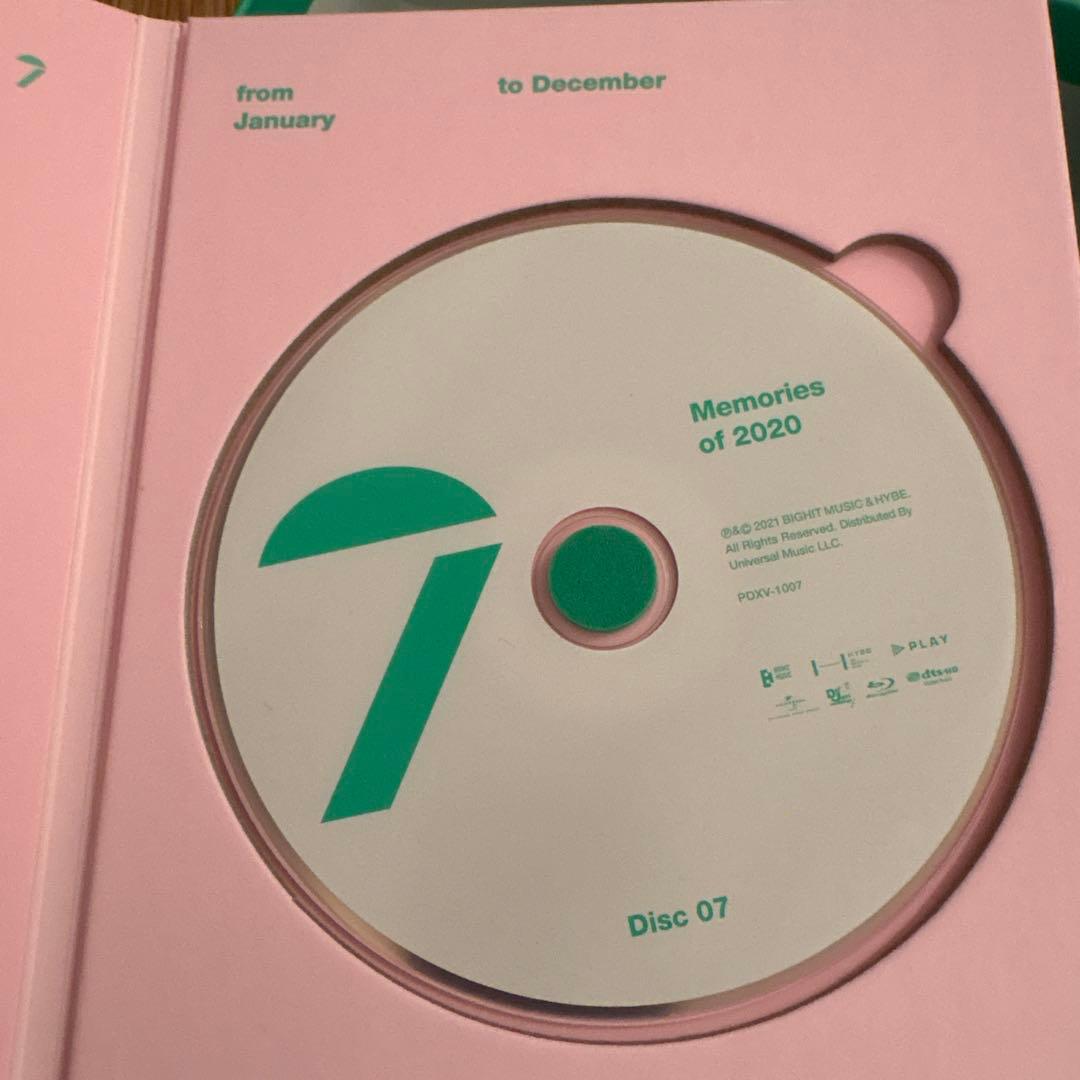 BTS Memories2020 Blu-ray 日本語字幕付 グク☆ジョングク