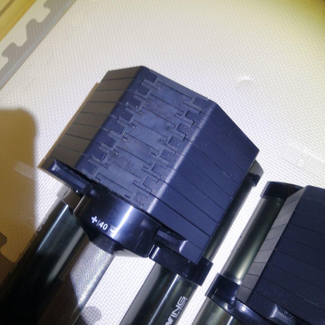 フレックスダンベル40㎏ 2個BARWING 2.5㎏刻み※購入前にコメント要