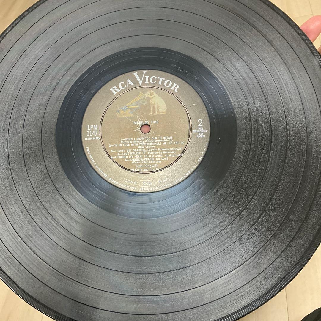 Teddi King Bidin' My Time テディキング　レコード