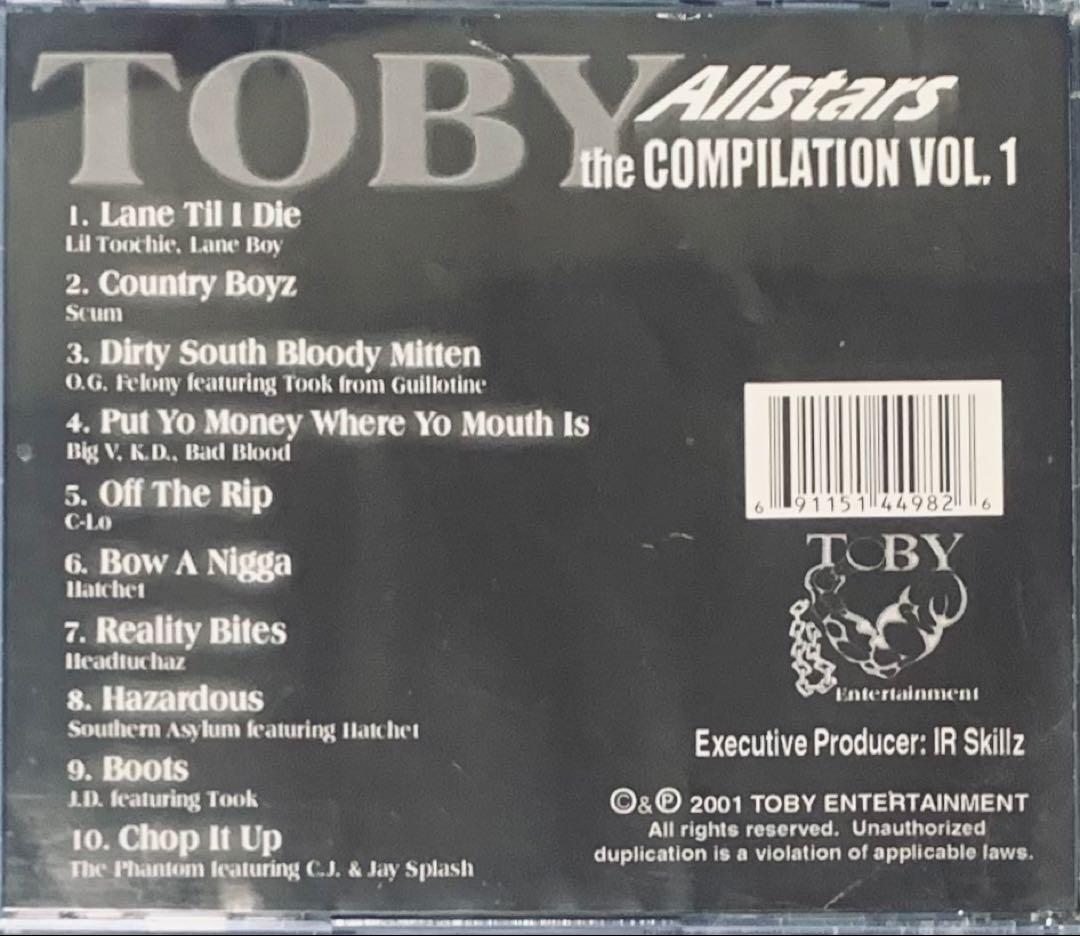 Toby Allstars コンピVol. 1 G-RAP G-FUNK