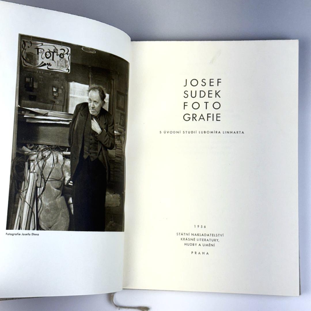 Josef Sudek ヨゼフ・スデク 作品集 1956 FOTOGRAFIE