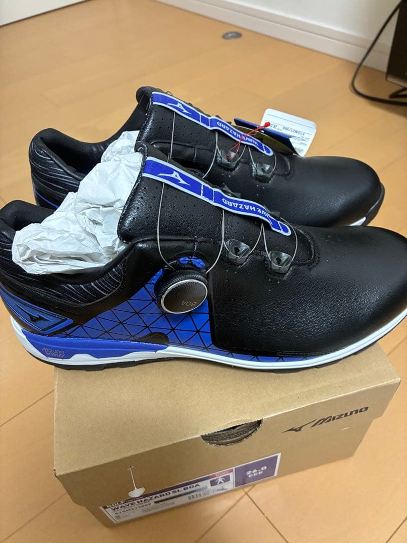 Mizuno Wave Hazard ゴルフシューズ　BOA ダイヤル