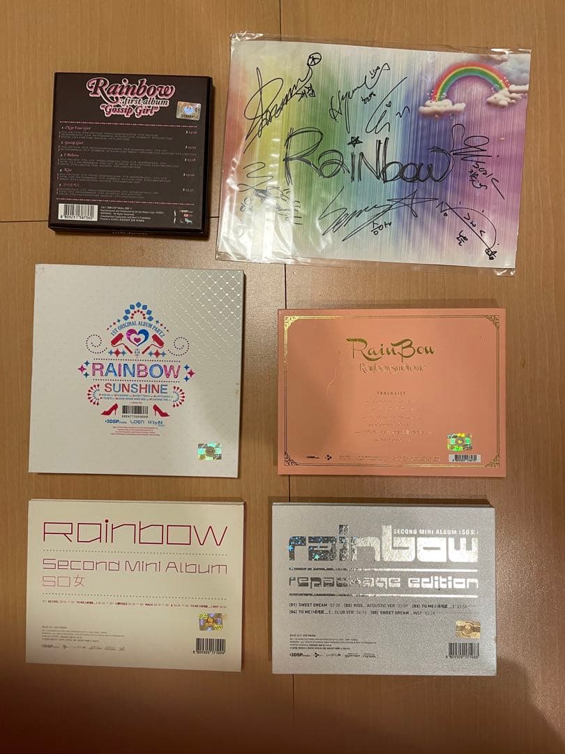 RAINBOW(Korea)CDセット