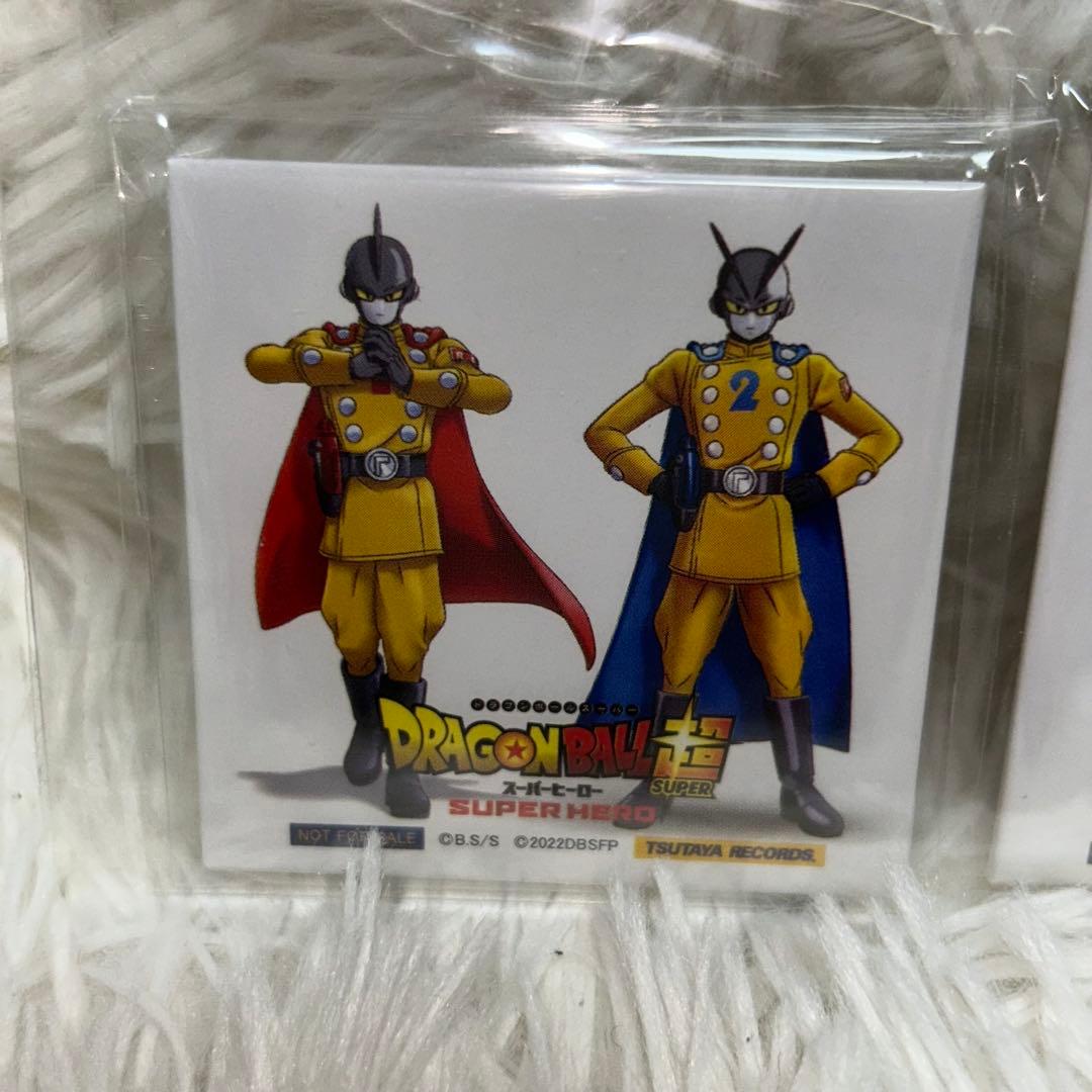 【ドラゴンボール超】スーパー スーパーヒーロー 特別限定版　缶バッジ2個セット付