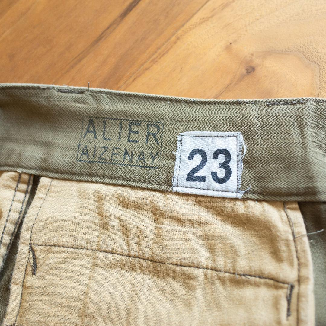WAIPER.inc 復刻 フランス軍　M47ミリタリーフィールドカーゴパンツ