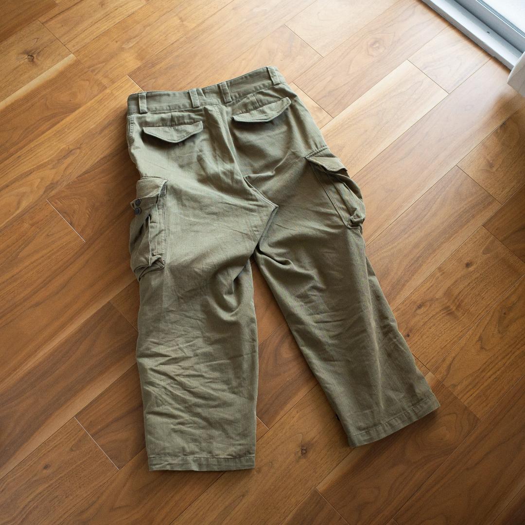 WAIPER.inc 復刻 フランス軍　M47ミリタリーフィールドカーゴパンツ