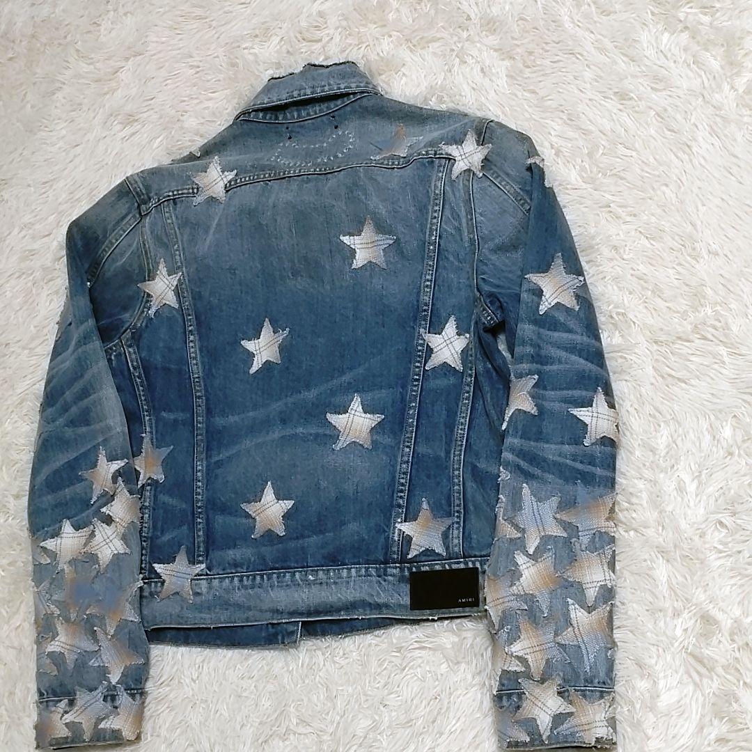 【希少】AMIRI　スターパッチ デニムジャケット　アメリカ製