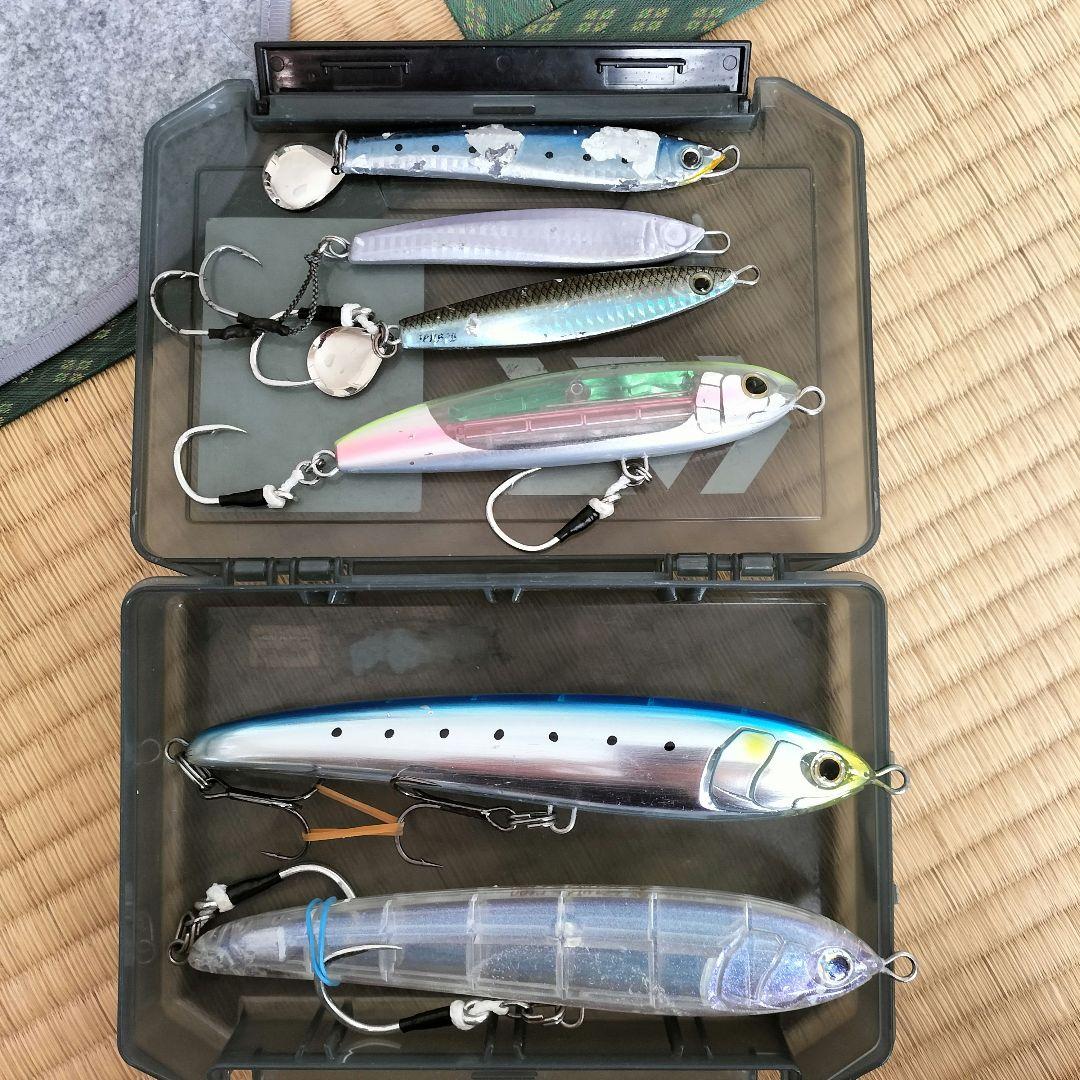 ラピードF190 サーディンボール130s ロックショア　フックセット
