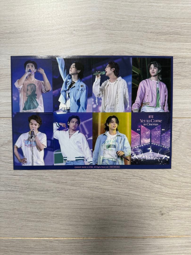 BTS YET TO COME入場者特典