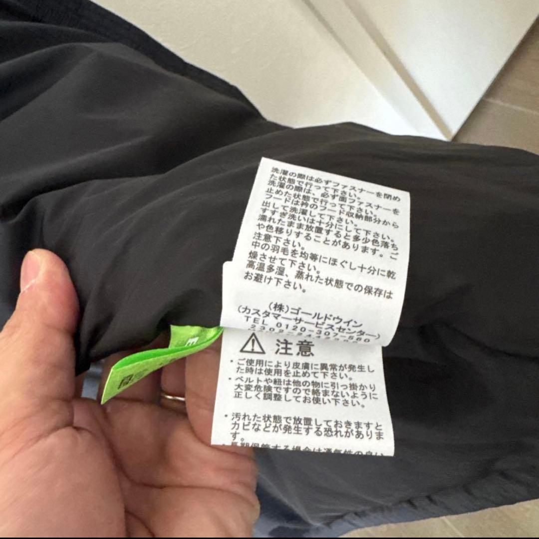 THE NORTH FACE ブラック ダウンベスト M