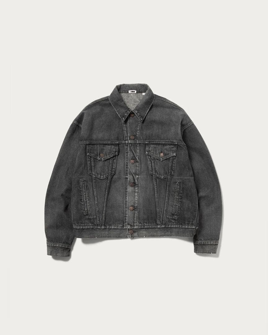 【完売品】＜H＞BLACK DENIM JACKET L 24SS