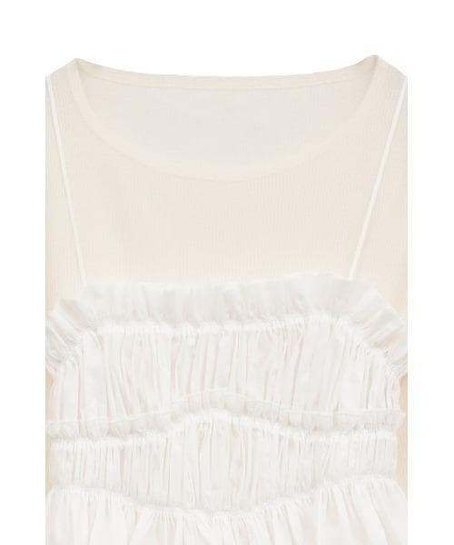 新品 CLANE / BUSTIER SET TOPS