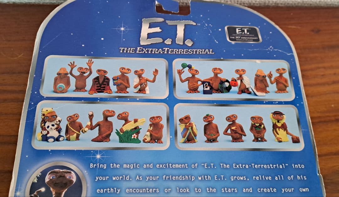 E.T. 20周年記念 フィギュア 5体セット イーティー