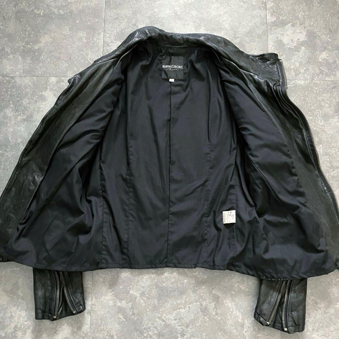 buffalo bobs noir leather jk 匠レザー ライトニング