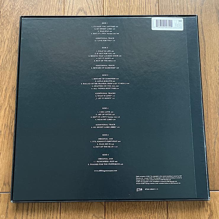 ★極美品 ジョージ・ハリスン ALL THINGS MUST PASS