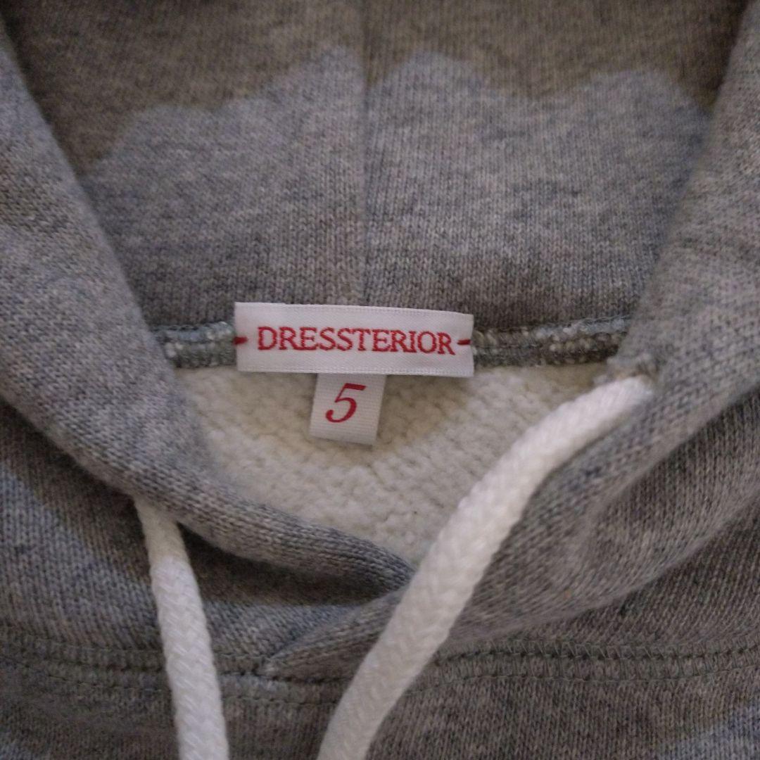DRESSTERIOR グレー パーカー サイズ5