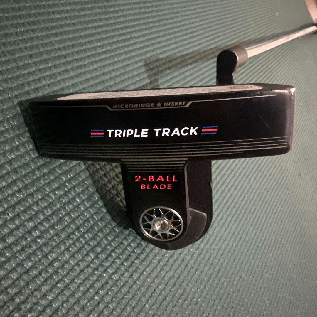 TRIPLE TRACK 2-BALL BLADE パター　34inch