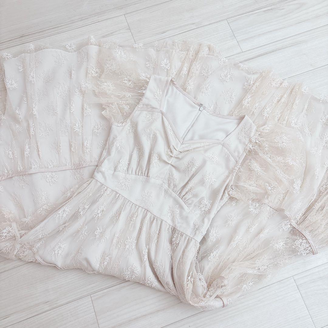 ワンピース RoseMuse Tulle lace one piece