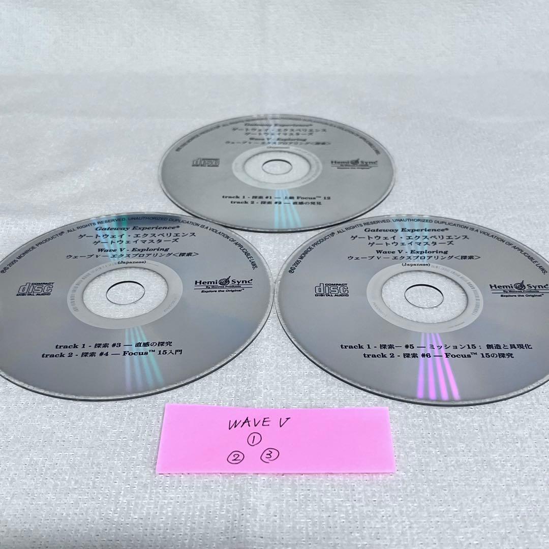 ヘミシンクゲートウェイエクスペリエンス1-6全CD+書籍「完全ガイドブック」全巻