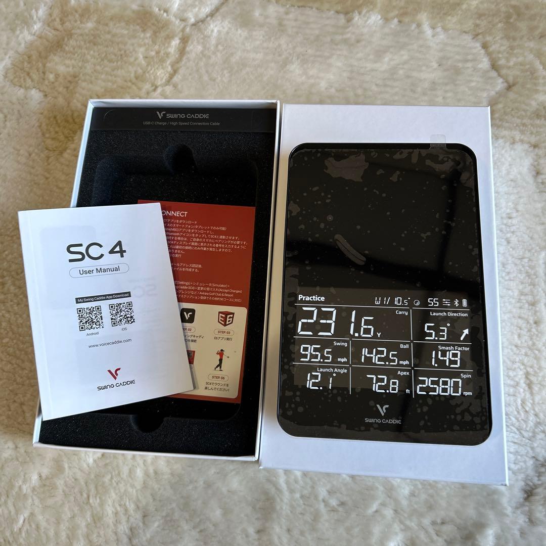 SWING CADDIE SC 4 シミュレーター